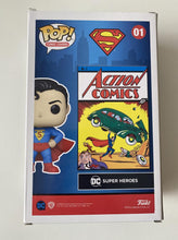 Load image into Gallery viewer, Superman 01 Funko Pop Comic Covers Vinyl