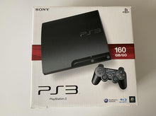 Load image into Gallery viewer, Sony PlayStation 3 PS3 Slim 160GB Console Bundle Black CECH-3004A Boxed
