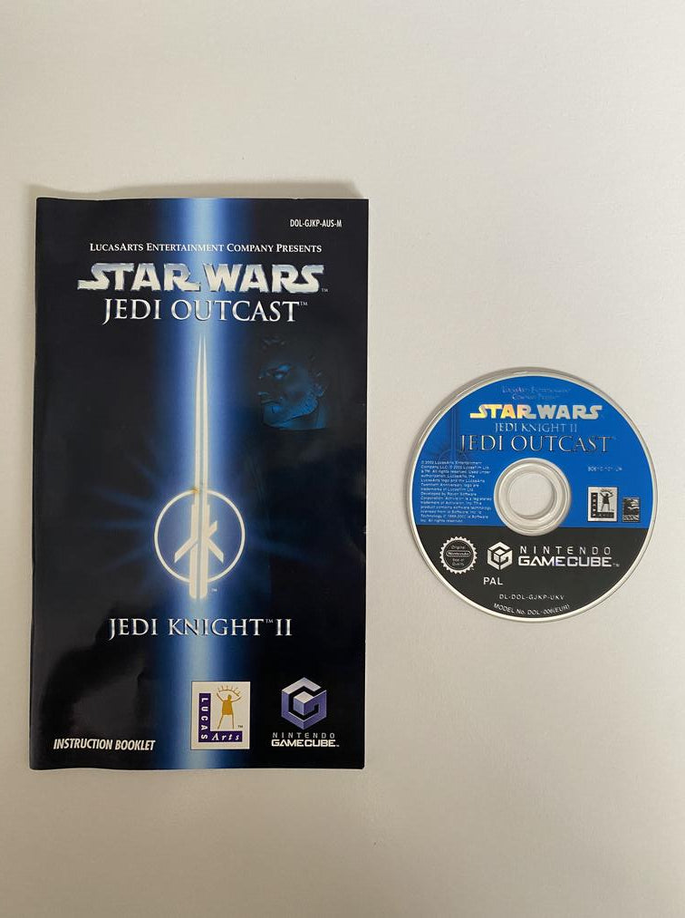 Game Jedi Outcast Gamecube Trader Games STAR WARS JEDI KNIGHT II
