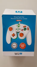 Load image into Gallery viewer, Yoshi Nintendo Wii U Wired Fight Pad Boxed