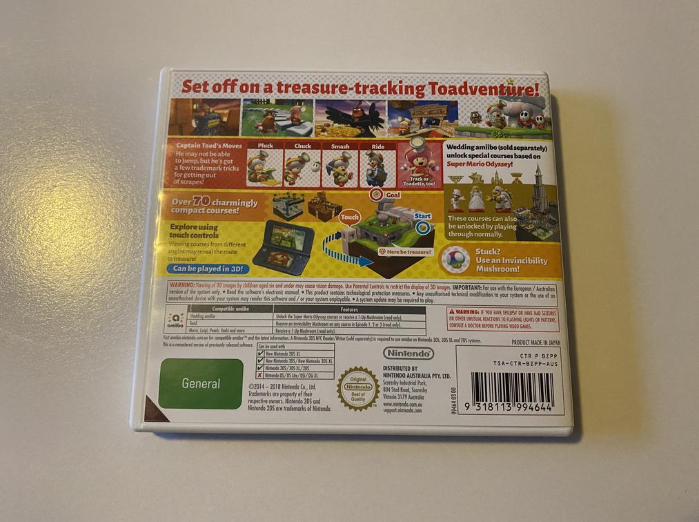 Captain toad ds outlet