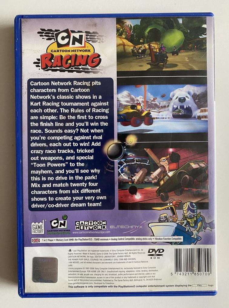 Cartoon Network Racing para Playstation 2 (2006)