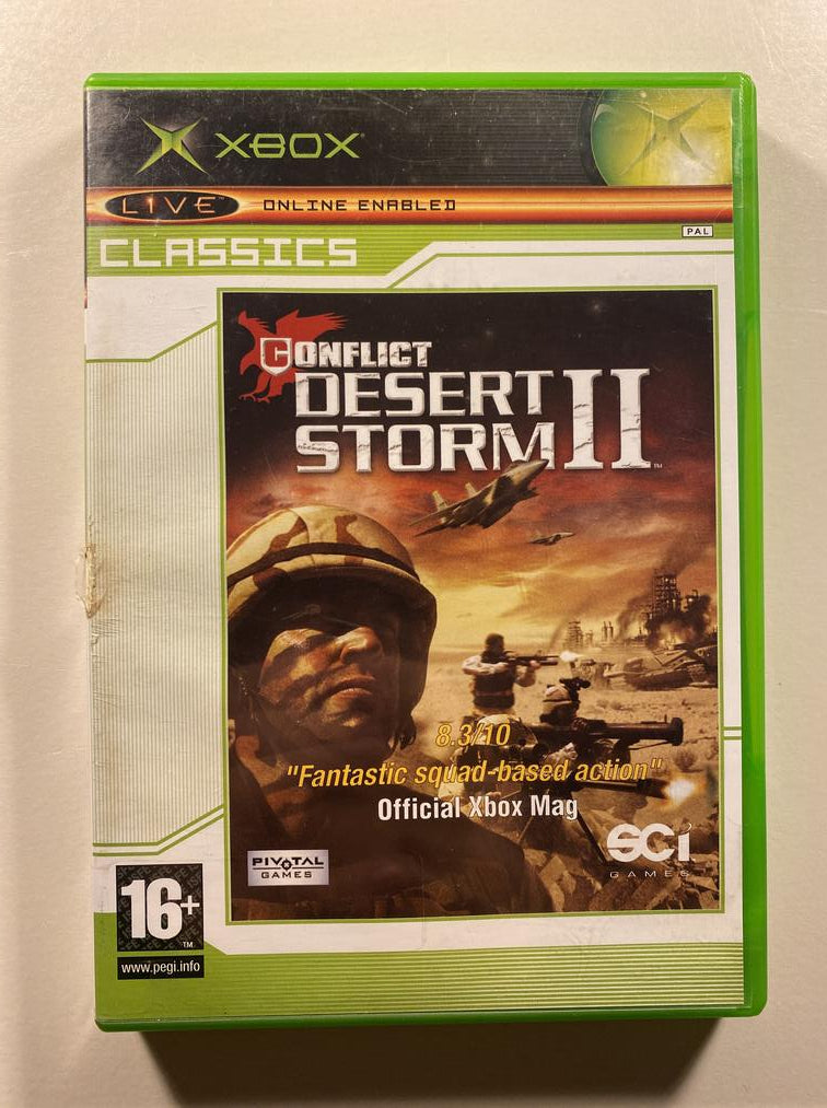 Conflict Desert Storm II Microsoft Xbox
