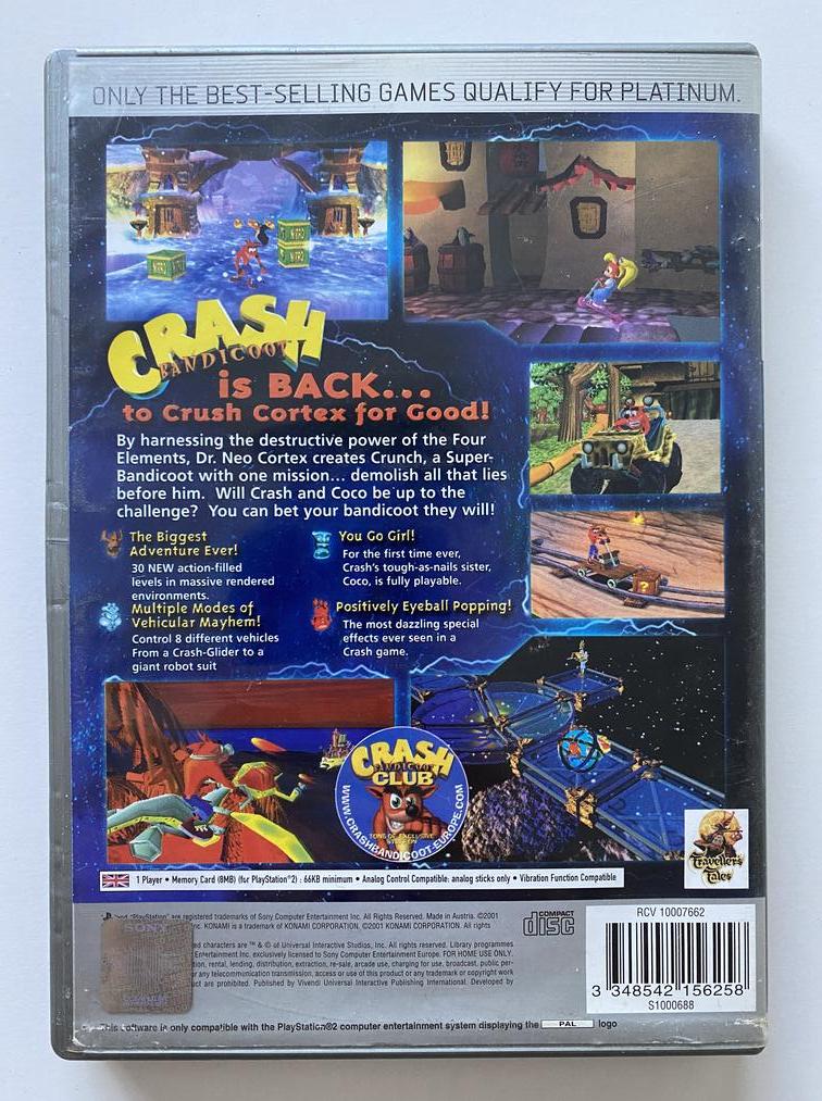Crash bandicoot the wrath shop of cortex psp