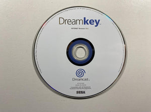 Dream Key Internet Browser Disc Sega Dreamcast