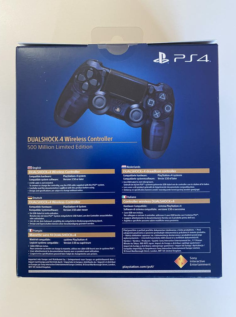 Sony PS4 DualShock 4 Wireless Controller [ 500 Million Limited Edition ] NEW