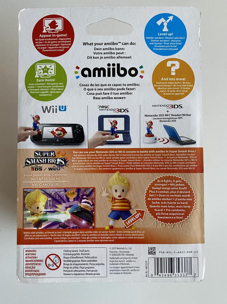 Lucas 53 Nintendo Amiibo Super Smash Bros Collection GameFleets