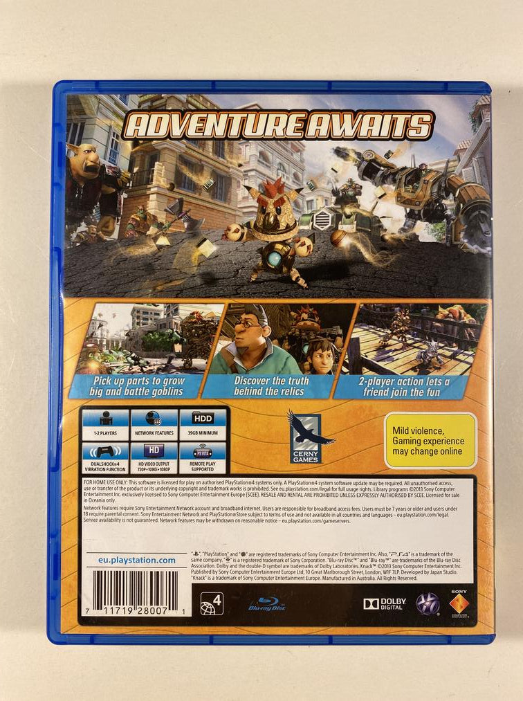 Knack (Sony PlayStation 4) | GameFleets