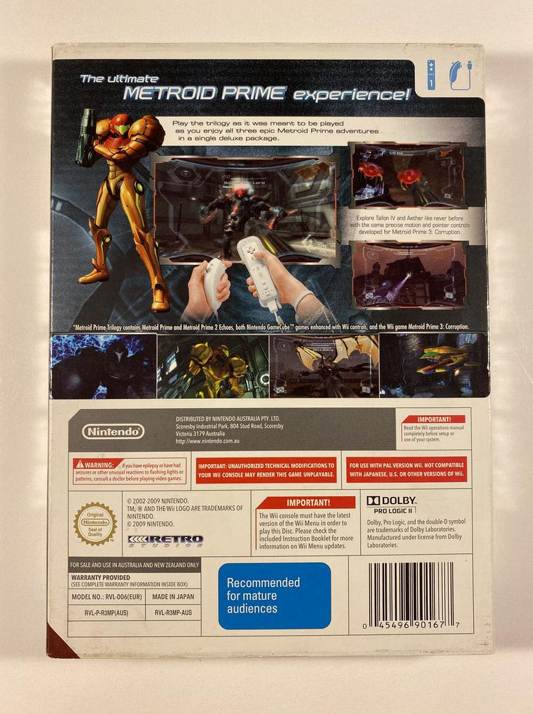  Metroid Prime Trilogy: Collector's Edition : Video Games