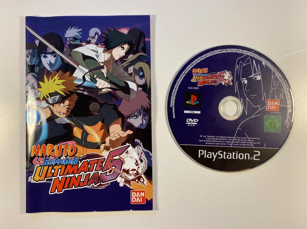 Naruto Shippuden: Ultimate Ninja 5 (PS2) - How to enter codes that