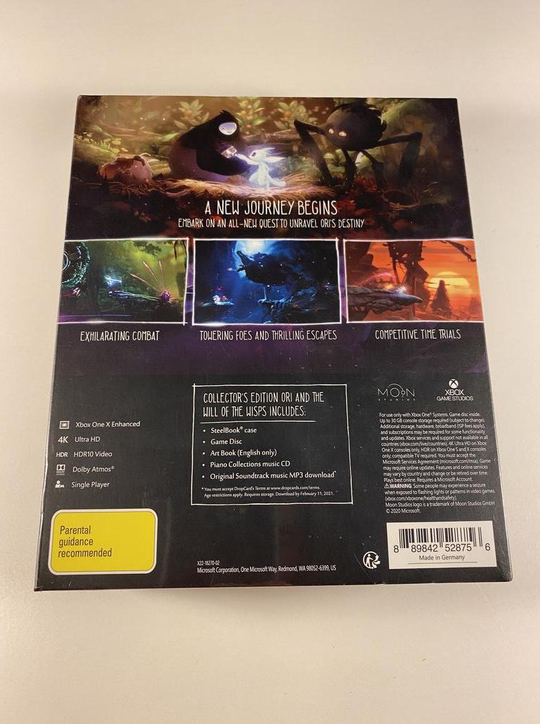 Ori and the will of on sale the wisps collector's edition switch