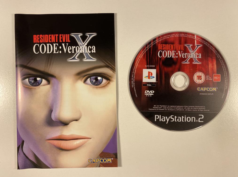 Play ps2! test game : Resident evil code Veronica X [SLES-50306