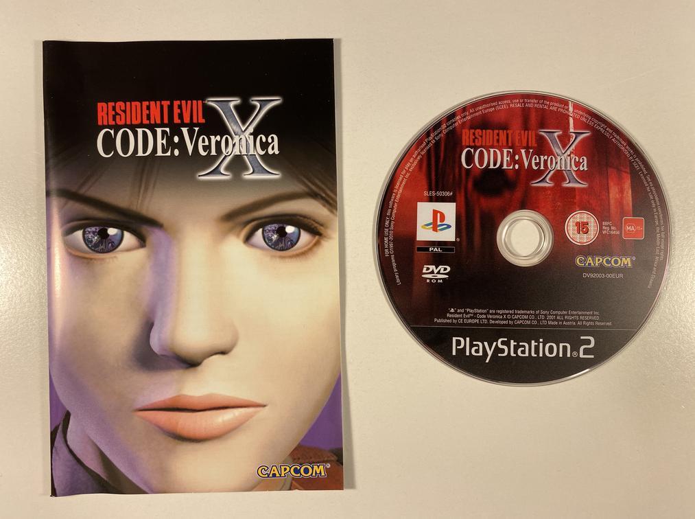 Resident Evil Code Veronica X Playstation 2