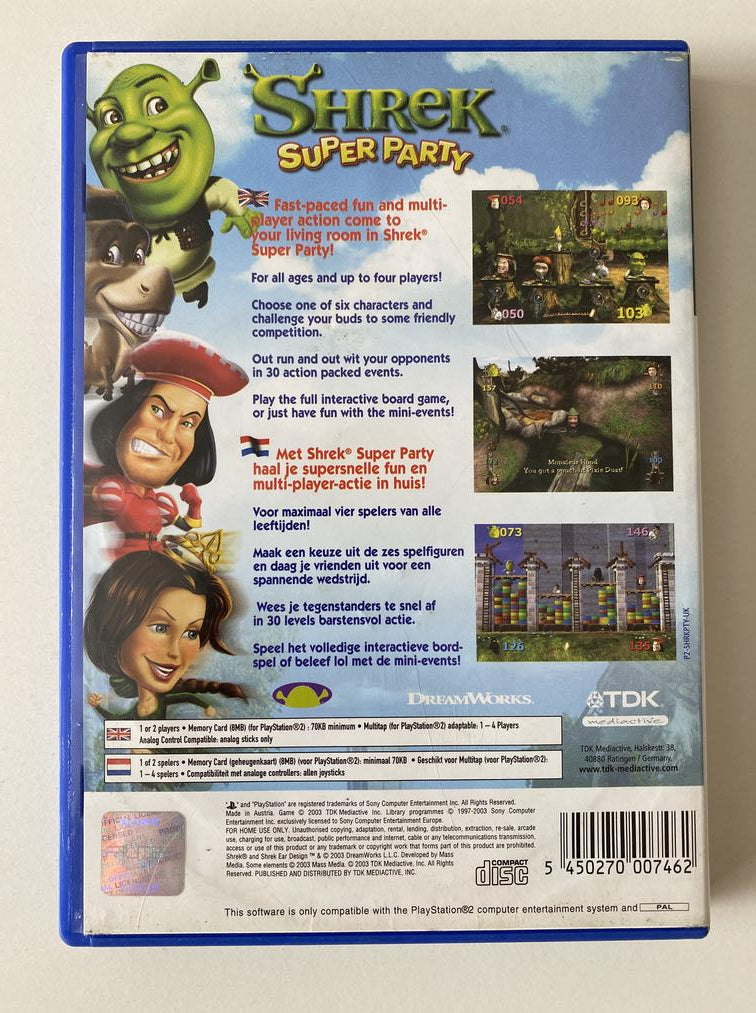 Shrek super party xbox one compatibility online