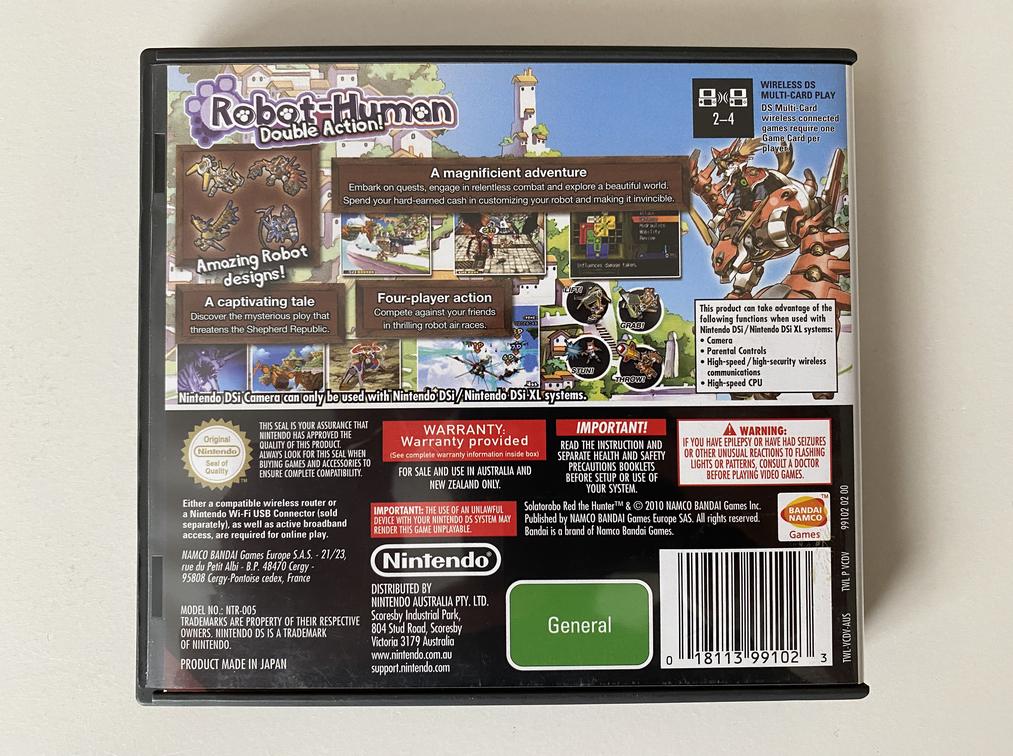 Solatorobo Red the Hunter (Nintendo DS) | GameFleets