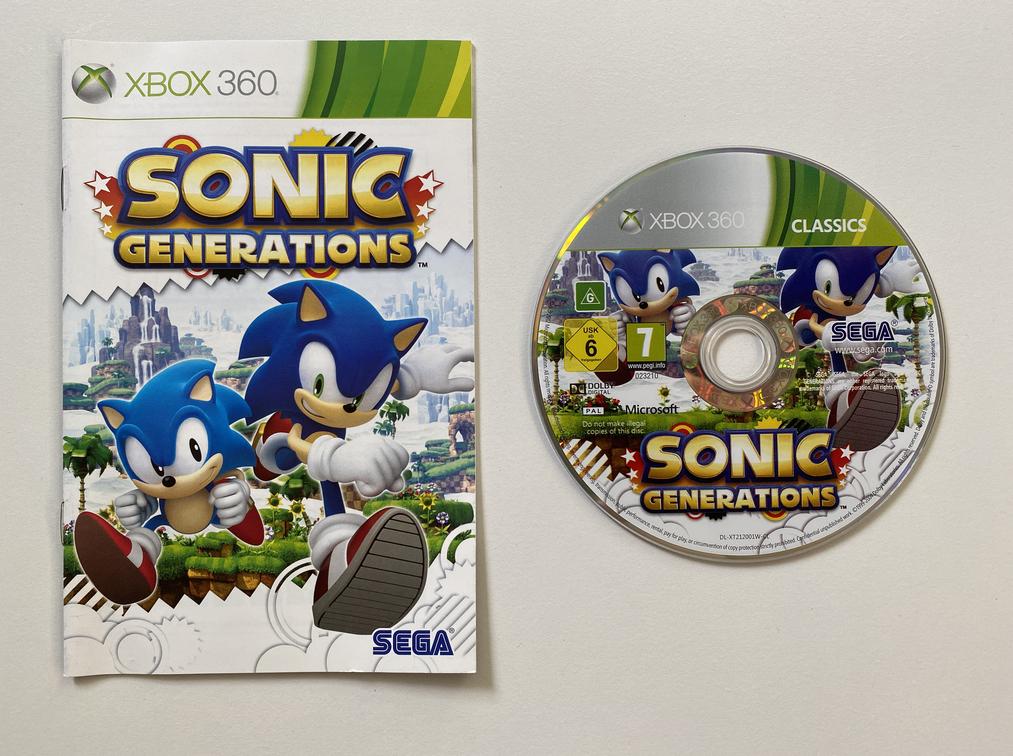 Sonic Generations (Microsoft Xbox 360) GameFleets