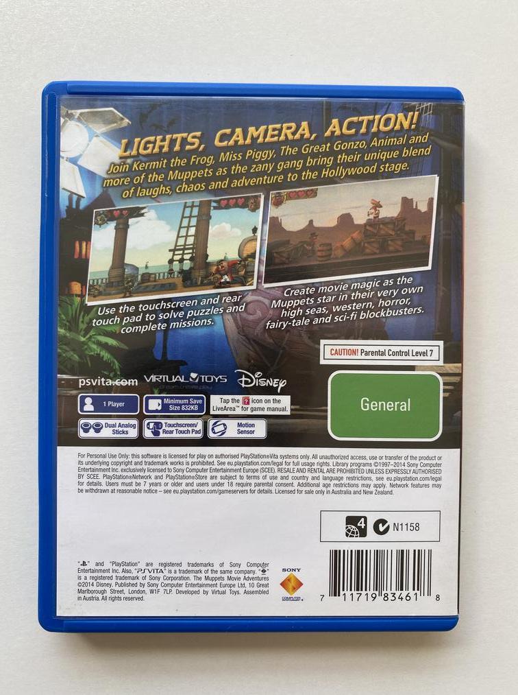 Muppets Movie Adventures (Playstation Vita