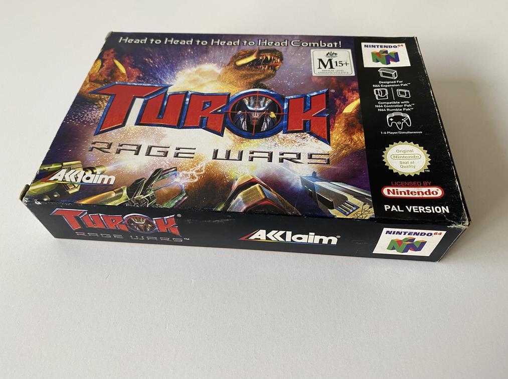 Turok Rage Wars Boxed (Nintendo 64) | GameFleets