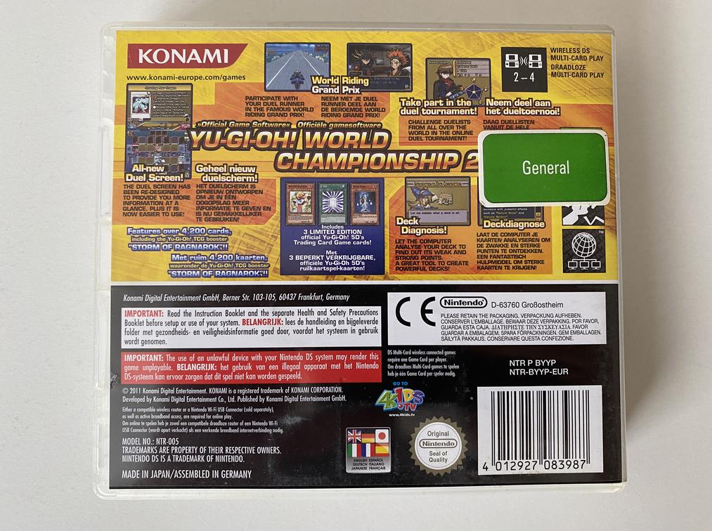 Yu-Gi-Oh! 5D's World Championship 2011 Over the Nexus (Nintendo DS) | GameFleets Yu-Gi-Oh! 5D's World Championship 2011 Over the Nexus (Nintendo DS) | GameFleets
