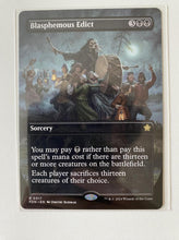 Load image into Gallery viewer, Blasphemous Edict 0317 Borderless Rare FDN Foundations