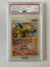 Load image into Gallery viewer, Charizard Holo 1/99 Arceus Cracked Ice PSA 9