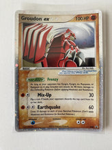 Load image into Gallery viewer, Groudon Holo EX 038 EX Collector's Tins Promo 1