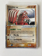 Load image into Gallery viewer, Groudon Holo EX 038 EX Collector's Tins Promo 2