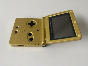 Nintendo GameBoy Advance GBA SP Zelda Gold Triforce Edition