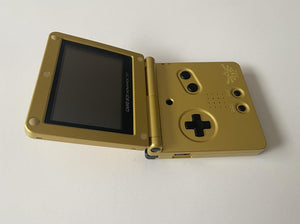 Nintendo GameBoy Advance GBA SP Zelda Gold Triforce Edition