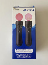 Load image into Gallery viewer, Sony PlayStation 4 PS4 2x Move Motion Controller Boxed