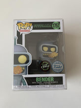 Load image into Gallery viewer, Bender Chase Glow in the Dark 1757 Futurama Funko Pop Vinyl