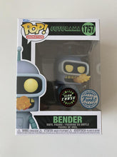 Load image into Gallery viewer, Bender Chase Glow in the Dark 1757 Futurama Funko Pop Vinyl