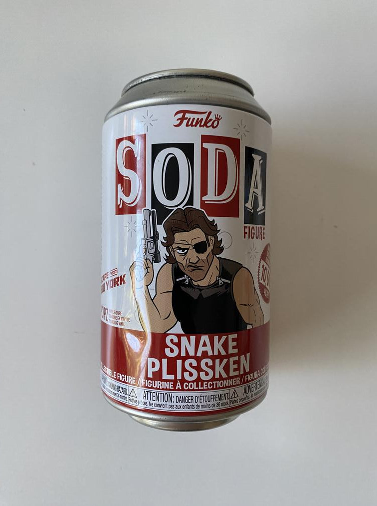 Snake Plissken Common Escape from New York Funko Soda