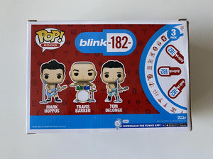 Mark Hoppus Travis Barker Tom Delonge 3 Pack Blink 182 Funko Pop Vinyl
