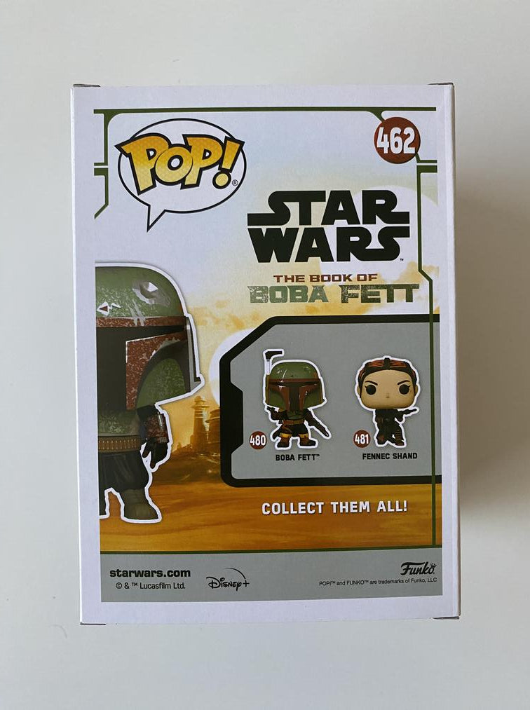 Funko POP! Star Wars Boba Fett (Red Chrome) Edition Limitée (Neu und