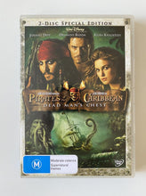 Load image into Gallery viewer, Pirates of the Caribbean Dead Man&#39;s Chest Steelbook Region 4 DVD