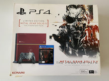 Load image into Gallery viewer, Sony PlayStation 4 PS4 500GB Console Metal Gear Solid V The Phantom Pain Limited Edition