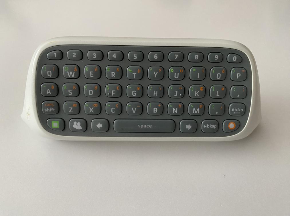 Microsoft Xbox 360 Chatpad Keyboard Attachment