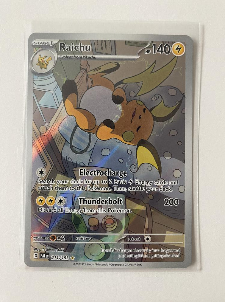 Raichu 211/193 Illustration Rare Paldea Evolved