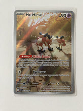 Load image into Gallery viewer, Mr Mime 179/165 Holo Illustration Pokemon 151