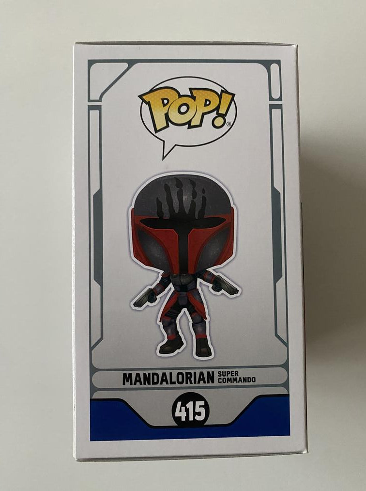 Mandalorian Super Commando 415 Popcultcha Star Wars Funko Pop