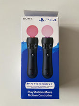 Load image into Gallery viewer, Sony PlayStation 4 PS4 2x Move Motion Controller Boxed