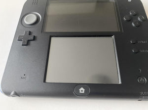 Nintendo 2DS Console Black and Blue Boxed with Pokemon Red and Mario Kart 7