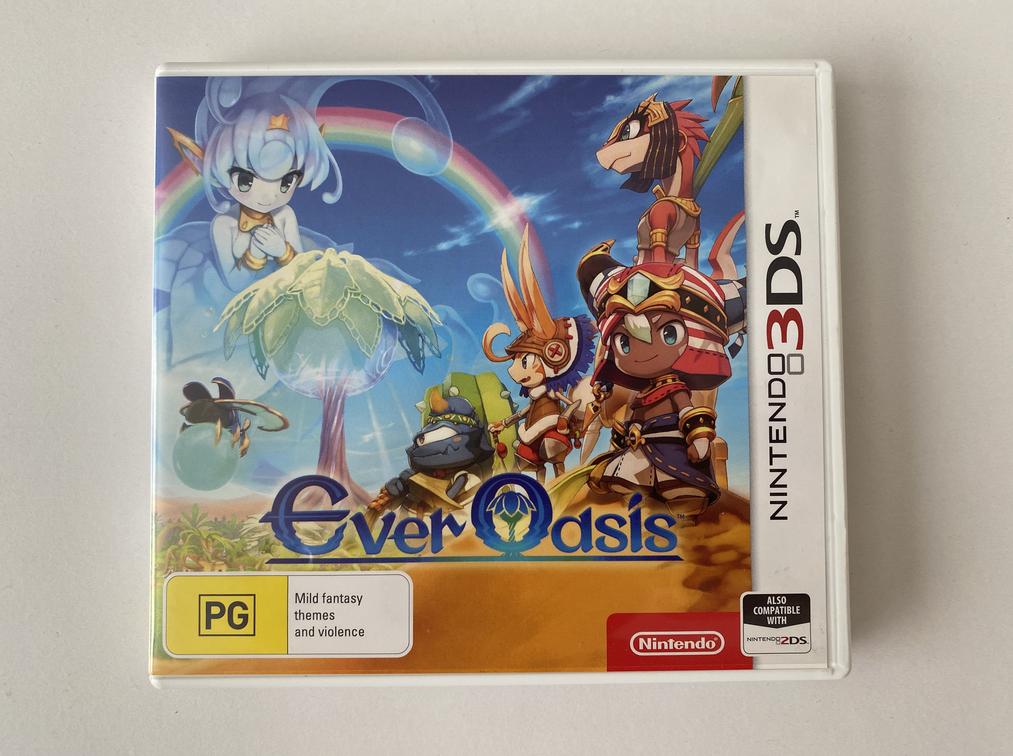 Ever Oasis with Pins (Nintendo 3DS) GameFleets