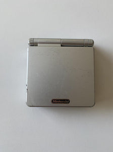 Nintendo Game Boy Advance GBA SP Console Silver Platinum Boxed