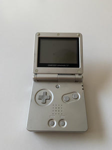 Nintendo Game Boy Advance GBA SP Console Silver Platinum Boxed