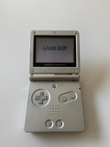 Nintendo Game Boy Advance GBA SP Console Silver Platinum Boxed