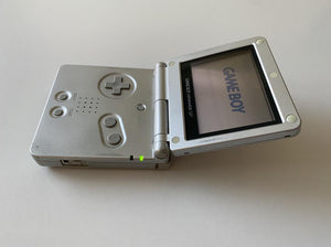 Nintendo Game Boy Advance GBA SP Console Silver Platinum Boxed