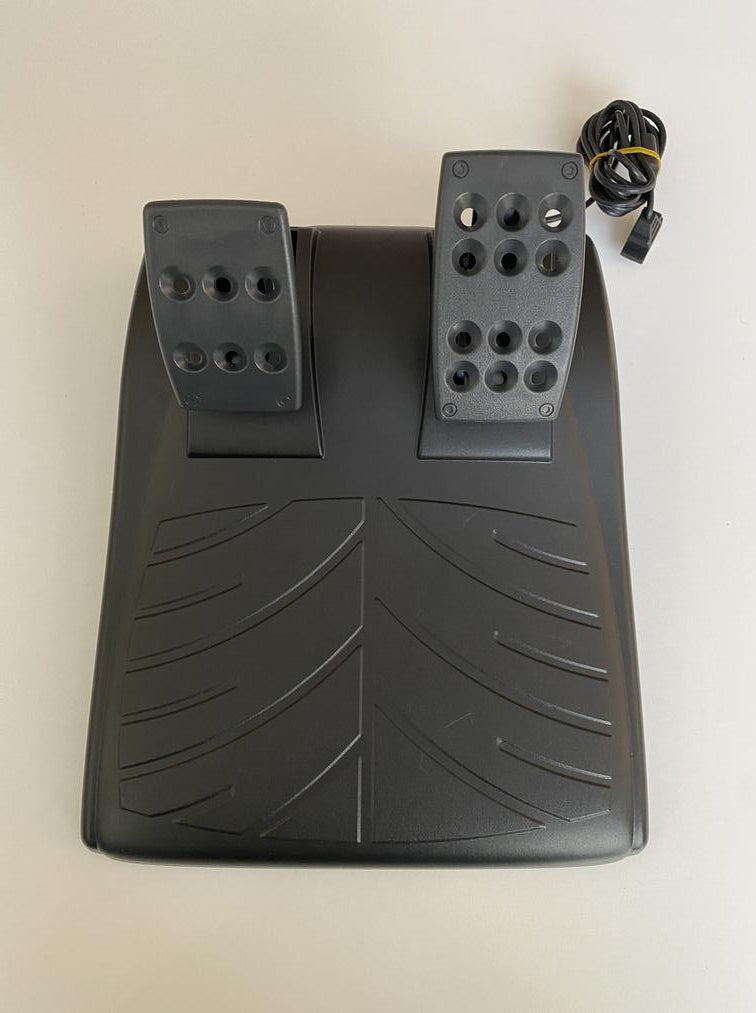 logitech driving force gt pedal Logitech Driving Force GT Force Feedback Wheel and Pedal for PC & PS3
