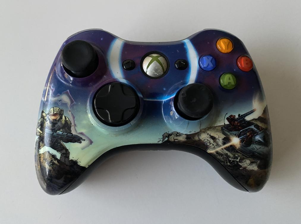 Microsoft Xbox 360 Wireless Controller Halo 3 Spartan Edition